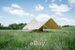 400 x 260cm large AWNING ONLY For 4m 5m 6m Bell Tent Canvas Canopy, shelter