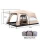 430305cm Large Family Tent With Awning Outdoor Camping Hiking Shelter