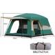 430305cm Large Family Tent With Awning Outdoor Camping Hiking Waterproof Shelter