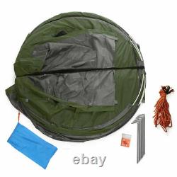 4Person Man Family Tent Instant Pop Up Tent Breathable Outdoor Camping Hiking UK