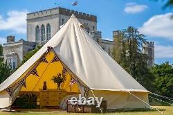 4m Bell Tent, High Quality 320 GSM with Zipped in Groundsheet