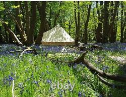 4m Bell Tent, High Quality 320 GSM with Zipped in Groundsheet