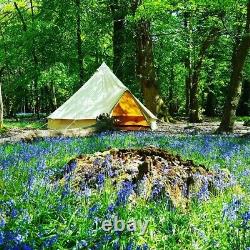 4m canvas bell tent