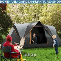 5-6 Man Dome Camping Tent Tunnel Shelter UV Protection 3000mm Waterproof Rating