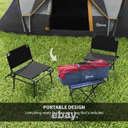 5-6 Man Dome Camping Tent Tunnel Shelter UV Protection 3000mm Waterproof Rating