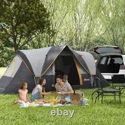 5-6 Man Dome Camping Tent Tunnel Shelter UV Protection 3000mm Waterproof Rating