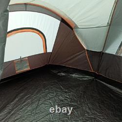 5 6 Man Dome Tent Family Air Vents Light Weight Windows Grey Lightweight FOXDEN