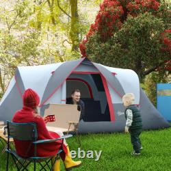 5-6 Man Large Camping Tent One Room Waterproof Family Outdoor Hiking Festival