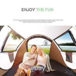 5-8 Man Automatic Pop Up Tent Shelter Outdoor Hiking Camping Beach Tent 110in