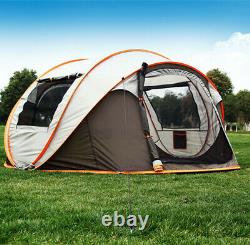 5-8 Person Pop-Up Tent Outdoor Waterproof Camping Hiking Tent High Quality