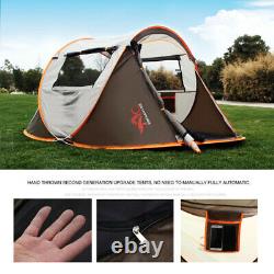 5-8 Person Ultralight Large Automatic Tent Windproof Pop Up