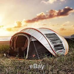 5-8 Person Ultralight Large Automatic Tent Windproof Waterproof Pop up Camping
