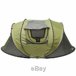 5-8 Person Ultralight Large Automatic Tent Windproof Waterproof Pop up Camping