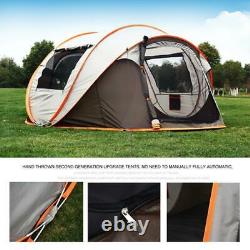 5-8 Person Waterproof Automatic Pop Up Tent Outdoor Large Camping Hiking Tent