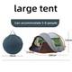 5-8 People Quick Opening Hand Throw Tent Waterproof Camping Boat Tent Outdoor
