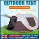 5-8 Persons Camping Tent Waterproof Auto Setup Uv Sun Shelters Outdoor Uk