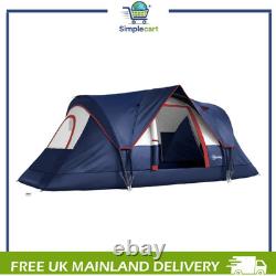 5 Man Camping Tent, 3000mm Hiking Shelter, Navy Blue