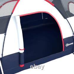 5 Man Camping Tent, 3000mm Hiking Shelter, Navy Blue