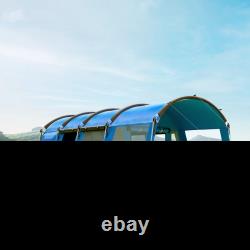5 Man Large Camping Tent Bedroom Living Area Waterproof Family Outdoor Travel
