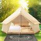 5 Meter Bell Tent Canvas Teepee/tipi Waterproof Outdoor Camping With Stove Hole