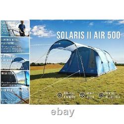 5 Person Inflatable Family Tent with 2 Rooms Vango Solaris II 500 AirBeam