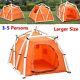 5-person Inflatable Tent Large Space 4 Season Family Camping Trip Urban Escape