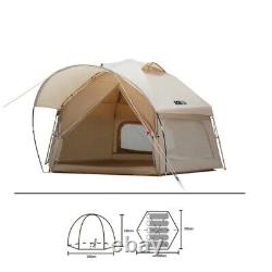 5 Person Man Best Large Family Hexagon Tent Camping Cabin Waterproof Outdoor