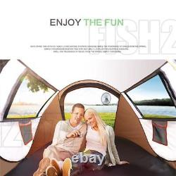 58 Person Pop-Up Tent Outdoor Automatic Tent Camping Hiking Tent 110 inch UK