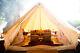 5m Canvas Tent Bell Tent Yurt British Tent Camping 8-10 Persons Tents Waterproof