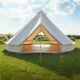 5m Double Door Waterproof Bell Tent Canvas Heavy Duty British Yurts Tent Glaming