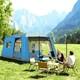 5man Outdoor Camping 2layer Tunnel Tent Portable Shelter 2bedroom Living Area