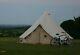 5m Large Quality Canvas Boutique Camping Bell Tent Tipi Wigwam + Bunting
