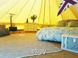 5m canvas bell tent