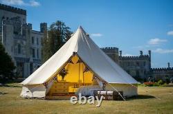 5m canvas bell tent