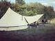 5metre Fireproof Pro Bell Tent With Stove Hole-coir Mats 5m Full Moon-large Awning