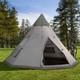 6-7 Person Large Family Party Camping Tent Carrying Bag Mesh Window
