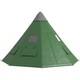 6-7 Person Large Family Party Camping Tent With Carry Bag Outsunny Green