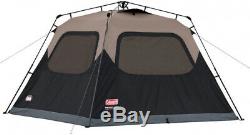 6 Man Person Instant Tent Fast Open Set Up Pitch Cabin Large Best Pop EZ-Up Easy