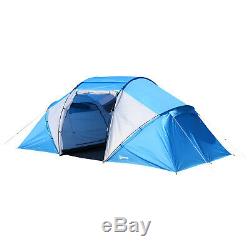 6 Person Compartment Tent Portable Large Family Camping Waterproof Easy Set Up