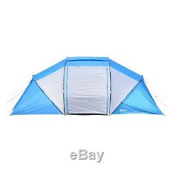 6 Person Compartment Tent Portable Large Family Camping Waterproof Easy Set Up