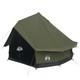 6 Person Family Camping Tent Waterproof Outdoor Shelter Army Green Large