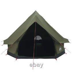 6 Person Family Camping Tent Waterproof Outdoor Shelter Army Green Large