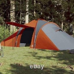 6 Person Family Tent Waterproof Camping Tent Large Dome Shelter Green Porch Cano