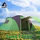 6 Person Large Family Camping Tent Waterproof Hiking Travel 2 Room Outdoor Tents