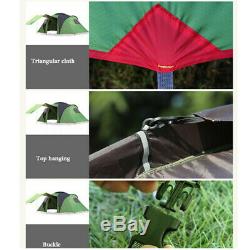 6 Person Large Family Camping Tent Waterproof Hiking Travel 2 Room Outdoor Tents