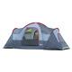 6 Person Waterproof Camping Tent Family 3 Rooms Sun Rain Shelter Hiking Festival