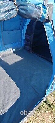 6 man tent 2 room, 2 doors and windows perfect for family holidays, used twice