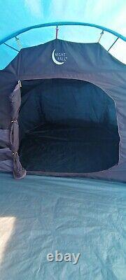 6 man tent 2 room, 2 doors and windows perfect for family holidays, used twice