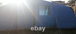 6 man tent 2 room, 2 doors and windows perfect for family holidays, used twice