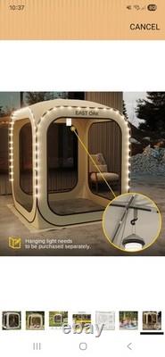 6ft x 6ft. Instant Pop-Up Screen House. Opened but never used. COST £185 New